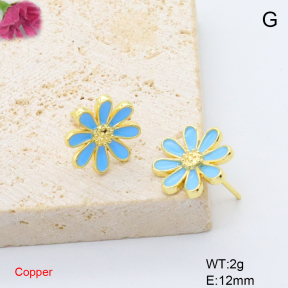 F6E302064baka-L017  Fashion Copper Earrings