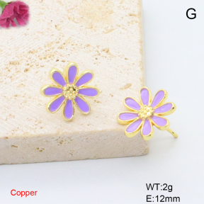 F6E302065baka-L017  Fashion Copper Earrings