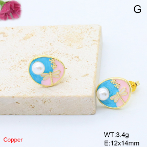 F6E302078aakl-L017  Fashion Copper Earrings