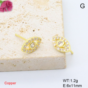 F6E405712baka-L017  Fashion Copper Earrings