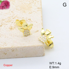 F6E405716baka-L017  Fashion Copper Earrings