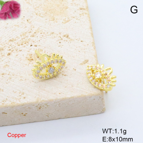 F6E405718baka-L017  Fashion Copper Earrings