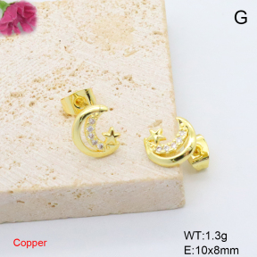 F6E405719baka-L017  Fashion Copper Earrings