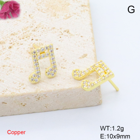 F6E405720baka-L017  Fashion Copper Earrings