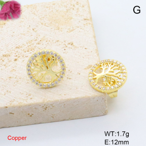 F6E405723baka-L017  Fashion Copper Earrings