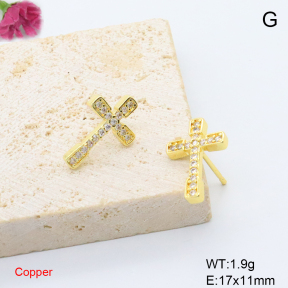 F6E405725baka-L017  Fashion Copper Earrings