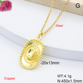 F6N201009vaia-L017  Fashion Copper Necklace