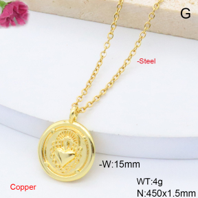 F6N201014vaia-L017  Fashion Copper Necklace