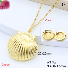 F6N201017vaia-L017  Fashion Copper Necklace