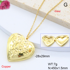 F6N201018vaia-L017  Fashion Copper Necklace