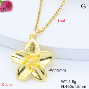 F6N201021vaia-L017  Fashion Copper Necklace