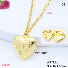 F6N201022vaia-L017  Fashion Copper Necklace