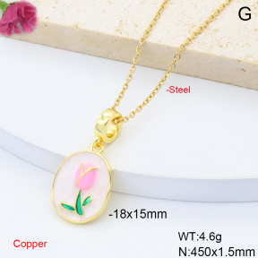 F6N301617avja-L017  Fashion Copper Necklace