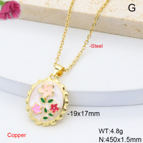 F6N301618vail-L017  Fashion Copper Necklace