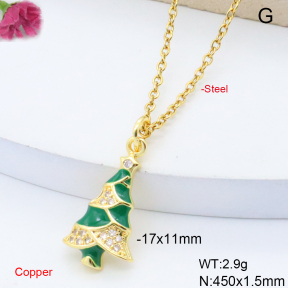 F6N301620vail-L017  Fashion Copper Necklace
