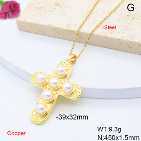 F6N301627baka-L017  Fashion Copper Necklace