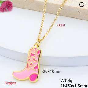 F6N301632vail-L017  Fashion Copper Necklace