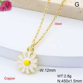 F6N301634vaia-L017  Fashion Copper Necklace