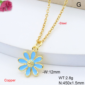 F6N301635vaia-L017  Fashion Copper Necklace