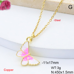 F6N301638vaia-L017  Fashion Copper Necklace