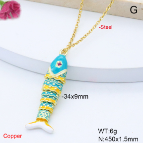 F6N301659aakl-L017  Fashion Copper Necklace