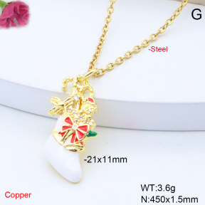 F6N301662vail-L017  Fashion Copper Necklace