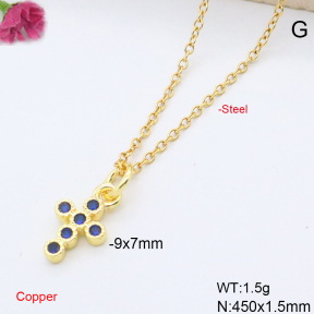 F6N408900vaia-L017  Fashion Copper Necklace