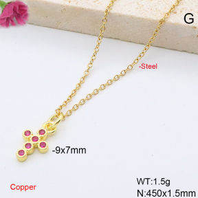 F6N408901vaia-L017  Fashion Copper Necklace