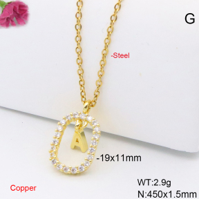 F6N408902vail-L017  Fashion Copper Necklace