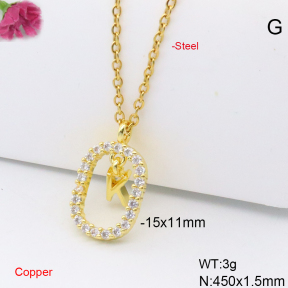 F6N408912vail-L017  Fashion Copper Necklace