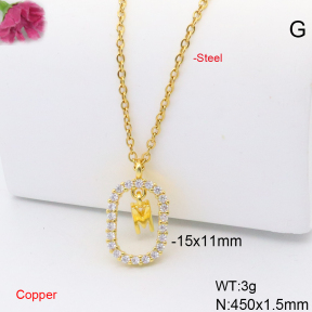 F6N408914vail-L017  Fashion Copper Necklace