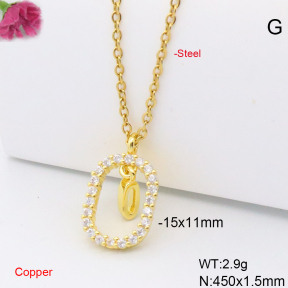 F6N408916vail-L017  Fashion Copper Necklace