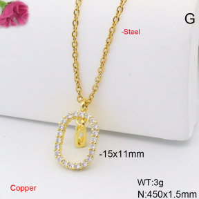 F6N408918vail-L017  Fashion Copper Necklace