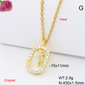 F6N408919vail-L017  Fashion Copper Necklace