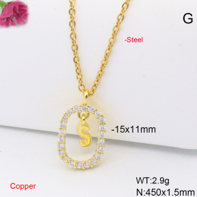 F6N408920vail-L017  Fashion Copper Necklace