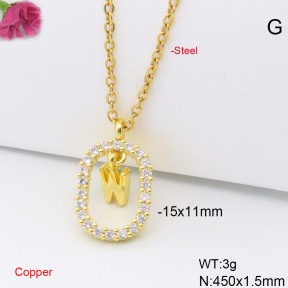 F6N408924vail-L017  Fashion Copper Necklace