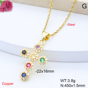 F6N408930aajl-L017  Fashion Copper Necklace