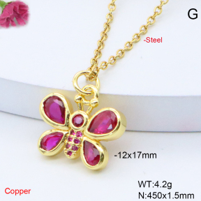 F6N408931aakl-L017  Fashion Copper Necklace