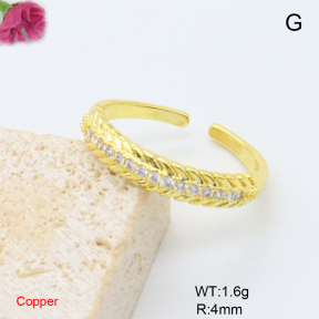F6R402075baka-L017  Fashion Copper Ring
