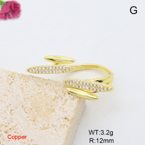 F6R402078baka-L017  Fashion Copper Ring
