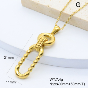 GEN002112bhva-066  18K PVD,Handmade Polished  Stainless Steel Necklace  BC25060180N