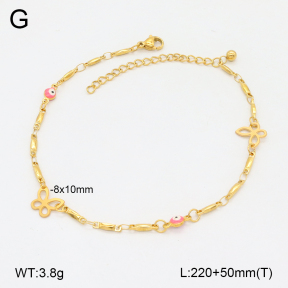 2A9001683aakl-350  Stainless Steel Anklets