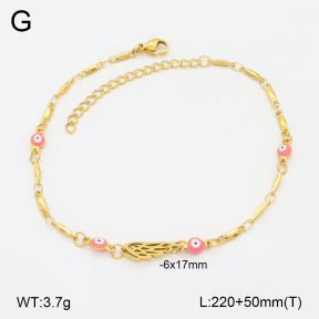 2A9001684aakl-350  Stainless Steel Anklets