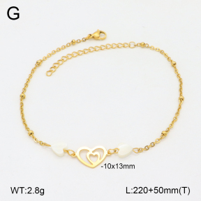 2A9001687vbll-350  Stainless Steel Anklets
