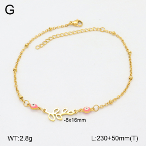 2A9001689aakl-350  Stainless Steel Anklets