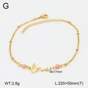 2A9001690aakl-350  Stainless Steel Anklets