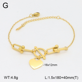 2B2004544bbov-434  Stainless Steel Bracelet