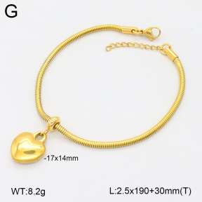 2B2004545bbml-355  Stainless Steel Bracelet