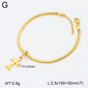 2B2004546bbml-355  Stainless Steel Bracelet