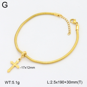 2B2004547bbml-355  Stainless Steel Bracelet